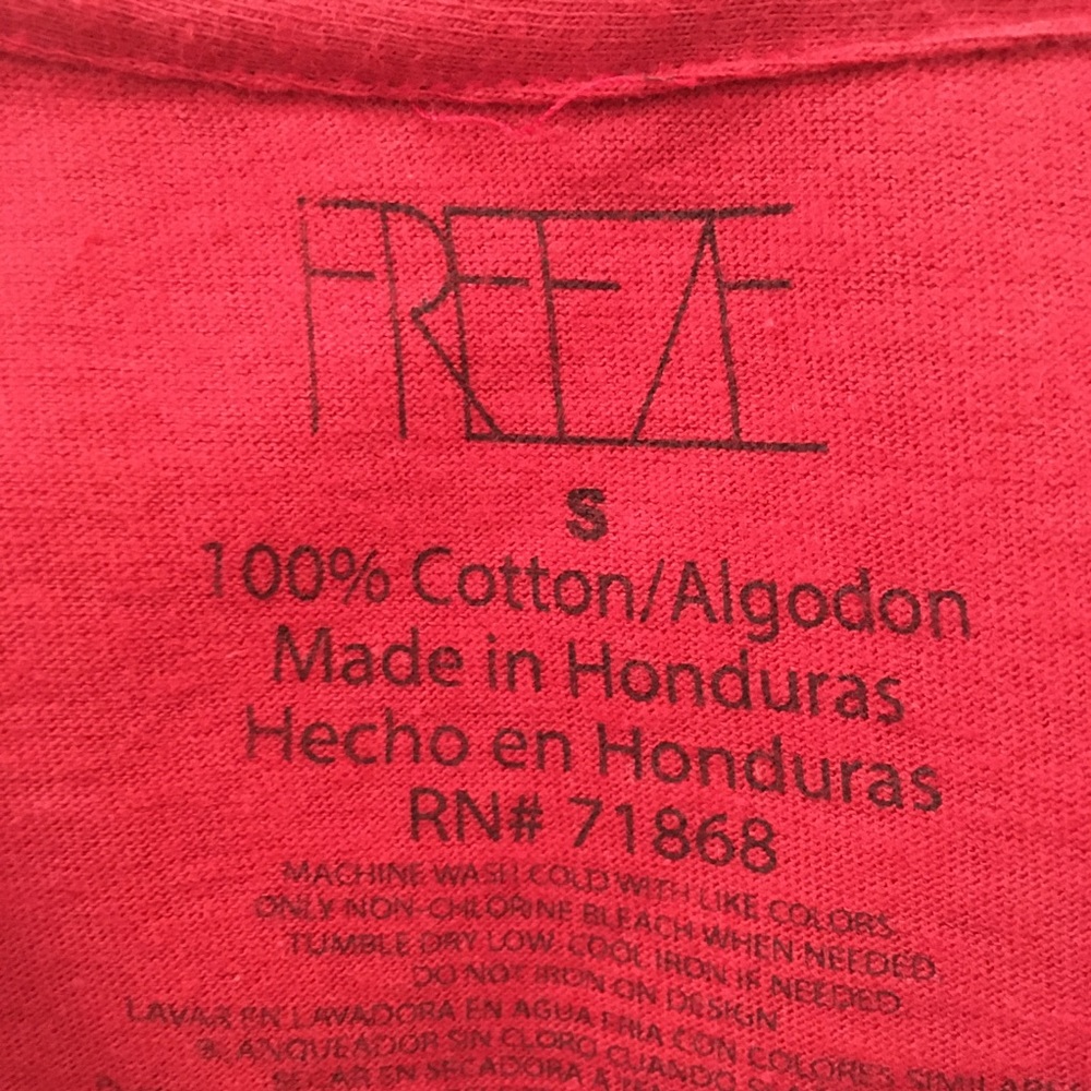 Fiesta All Day Siesta All Night Red Tee Shirt - Picture 3 of 4
